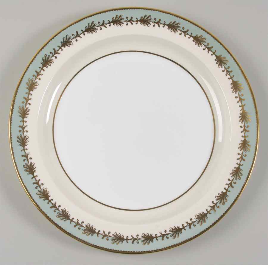 Rutland Nile Sage Green (Scalloped) 12" Chop Plate (Round Platter) by John  Aynsley & Sons-1