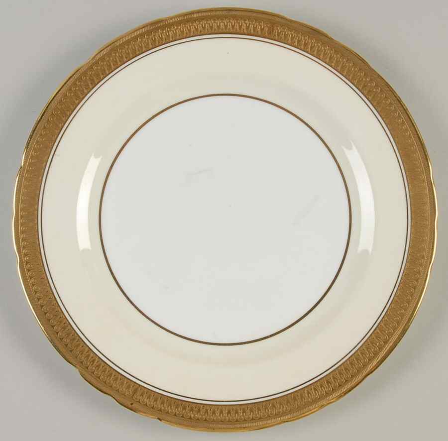 Sandringham (Scalloped) Luncheon Plate by John  Aynsley & Sons-1