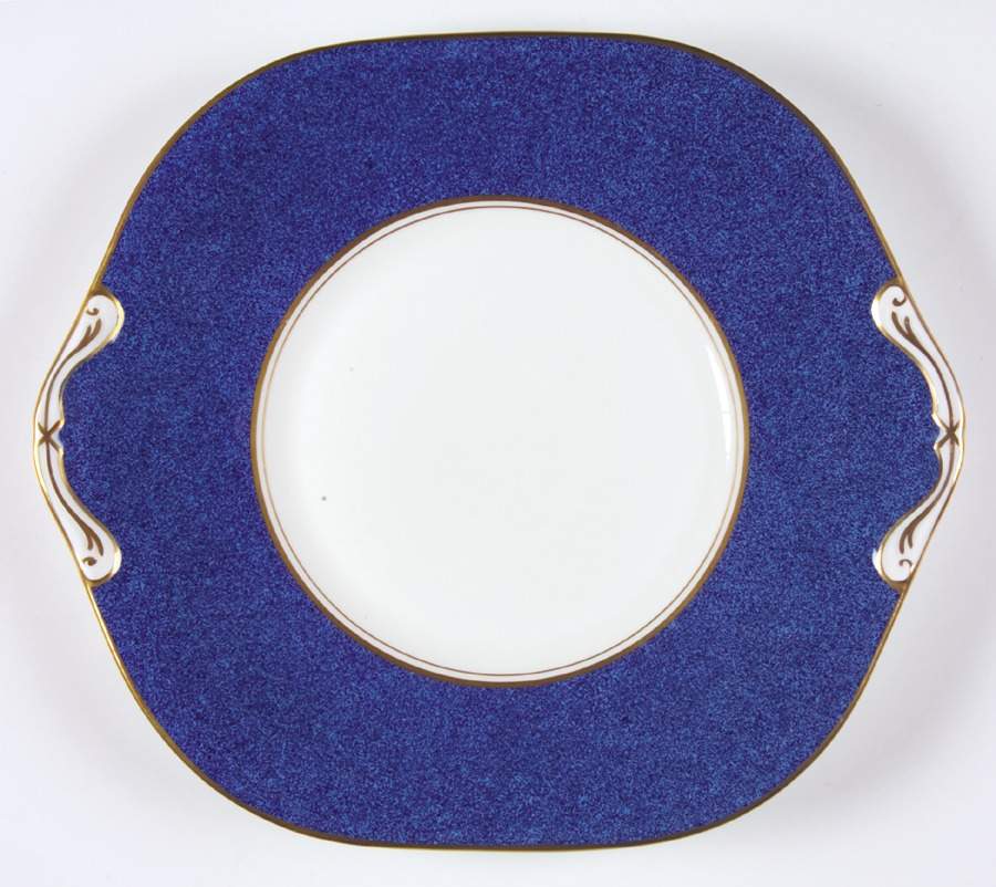 Sheraton Square Handled Cake Plate by John  Aynsley & Sons-1