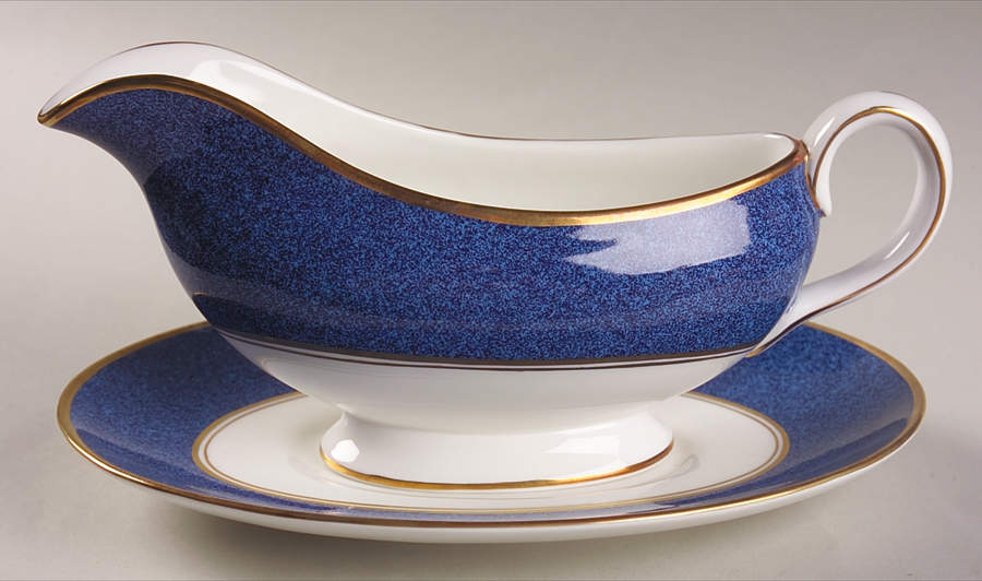 Sheraton Gravy Boat & Underplate by John  Aynsley & Sons-1