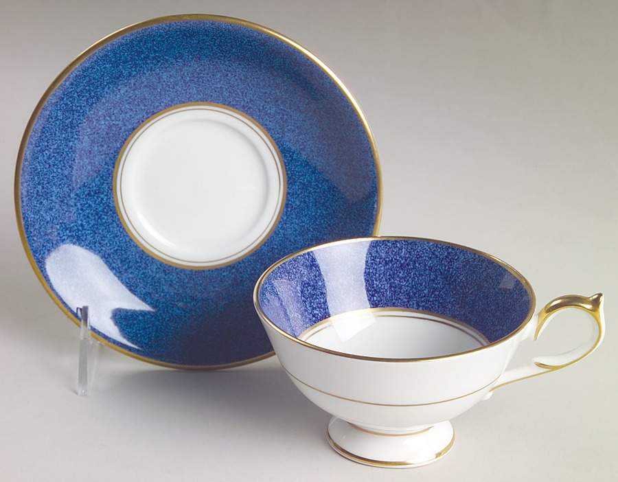 Sheraton Footed Cup & Saucer Set by John  Aynsley & Sons-1