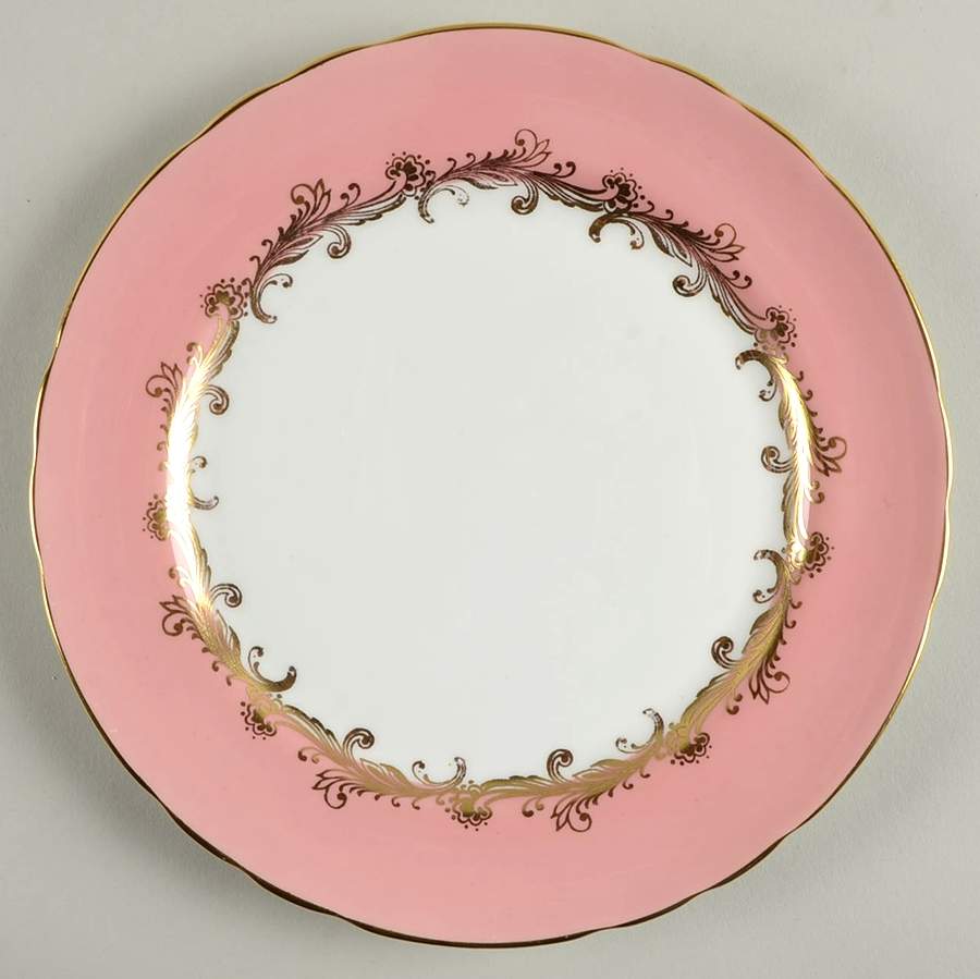 Sheraton Rose Salad Plate by John  Aynsley & Sons-1