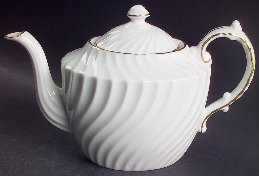 Simplicity Mini Teapot & Lid by John  Aynsley & Sons-1