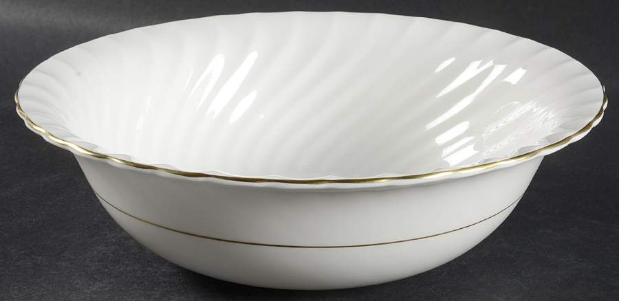 Simplicity 9" Round Vegetable Bowl by John  Aynsley & Sons-1