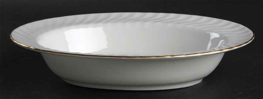 Simplicity 10" Oval Vegetable Bowl by John  Aynsley & Sons-1