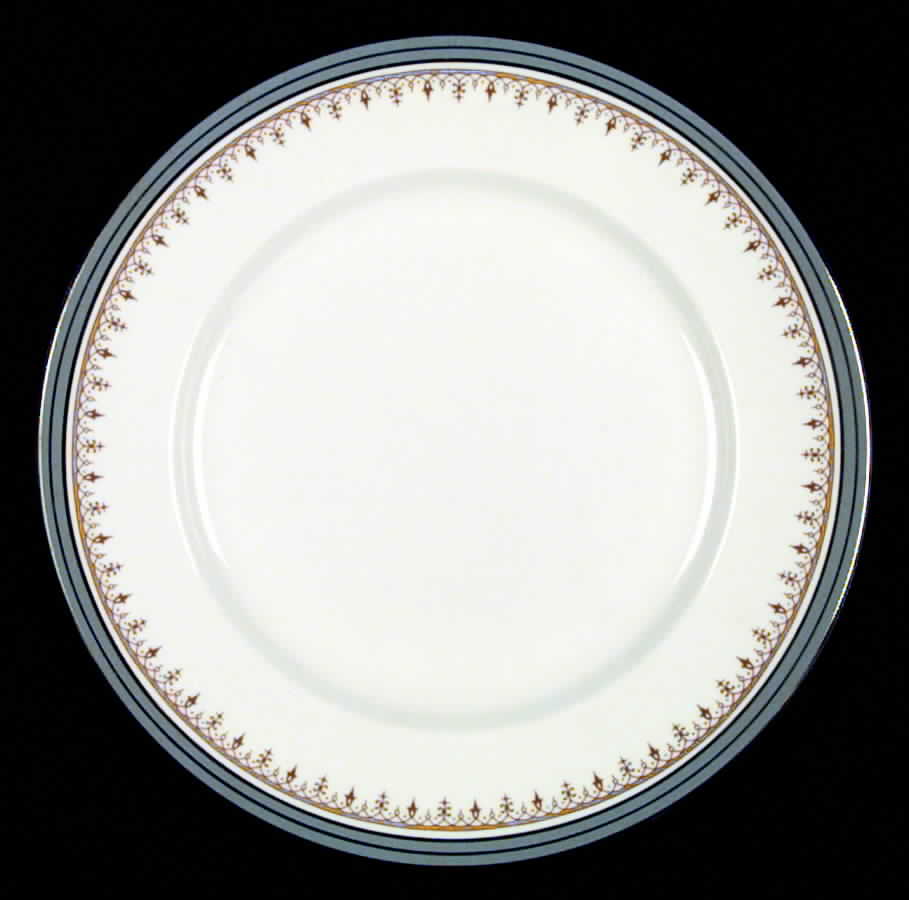Silver Shadow Dinner Plate by John  Aynsley & Sons-1