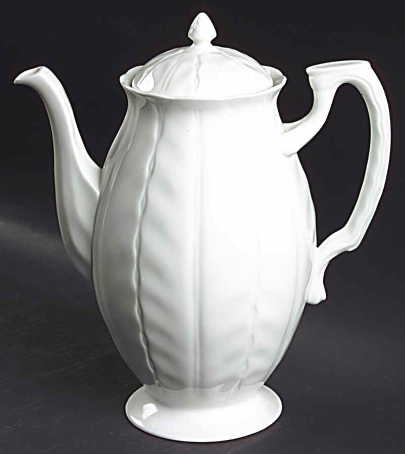 Snow Crocus Coffee Pot & Lid by John  Aynsley & Sons-1
