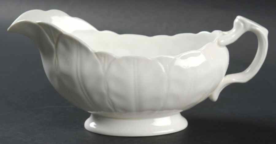 Snow Crocus Gravy Boat by John  Aynsley & Sons-1