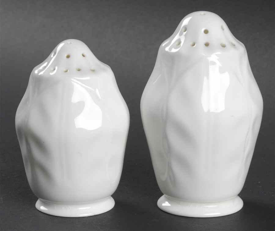 Snow Crocus Salt & Pepper Set by John  Aynsley & Sons-1