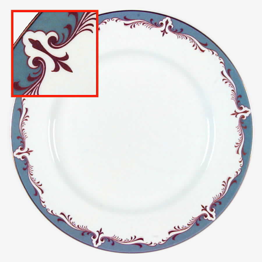 Sonnet Light Blue Dinner Plate by John  Aynsley & Sons-1