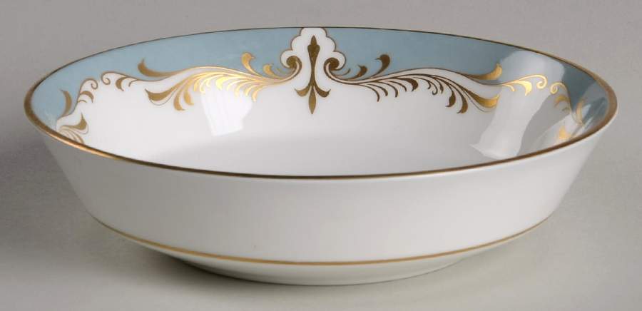 Sonnet Light Blue Fruit/Dessert (Sauce) Bowl by John  Aynsley & Sons-1