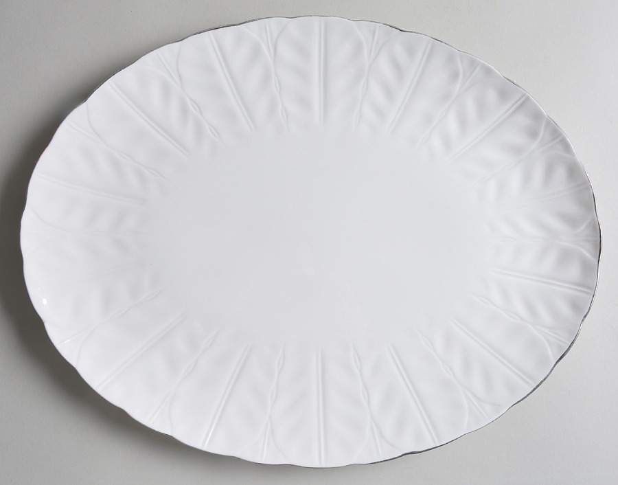 Spring Crocus 14" Oval Serving Platter by John  Aynsley & Sons-1