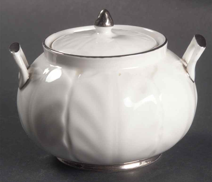 Spring Crocus Sugar Bowl & Lid by John  Aynsley & Sons-1