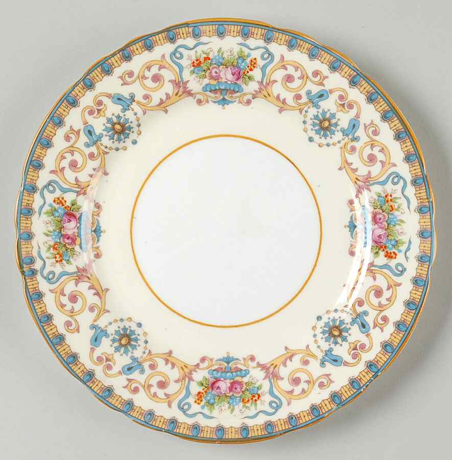 St. Clair Bread & Butter Plate by John  Aynsley & Sons-1
