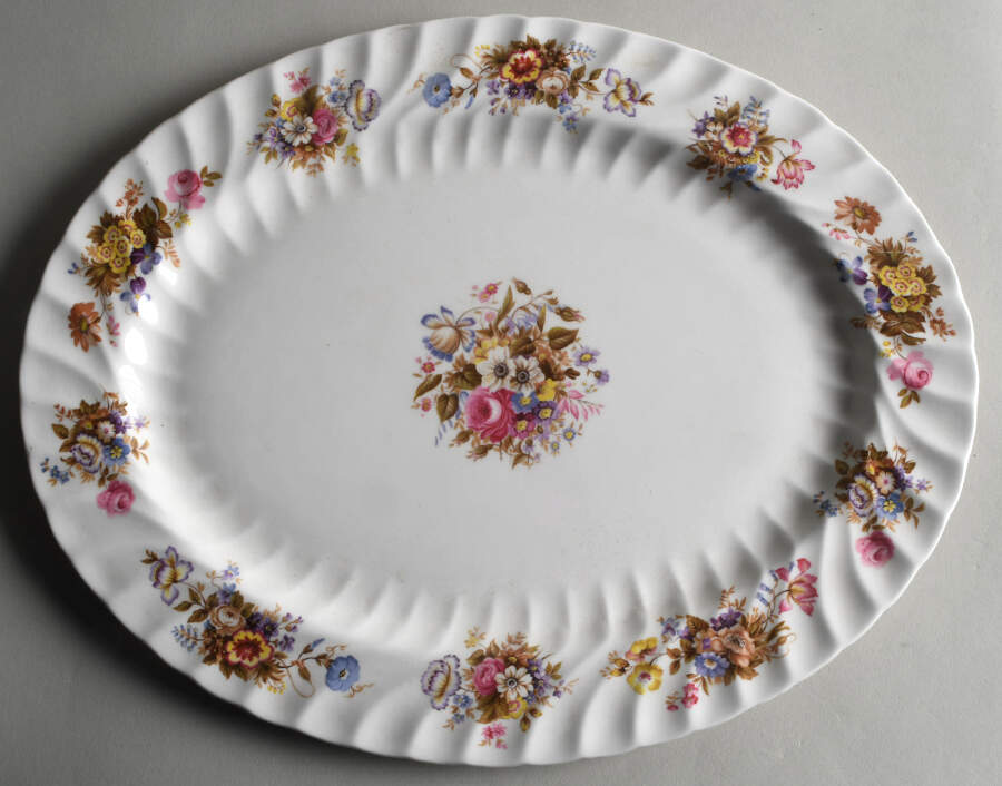 Summertime 16" Oval Serving Platter by John  Aynsley & Sons-1
