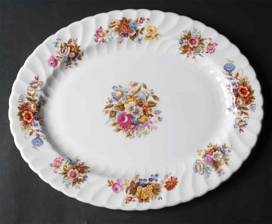 Summertime 13" Oval Serving Platter by John  Aynsley & Sons-1