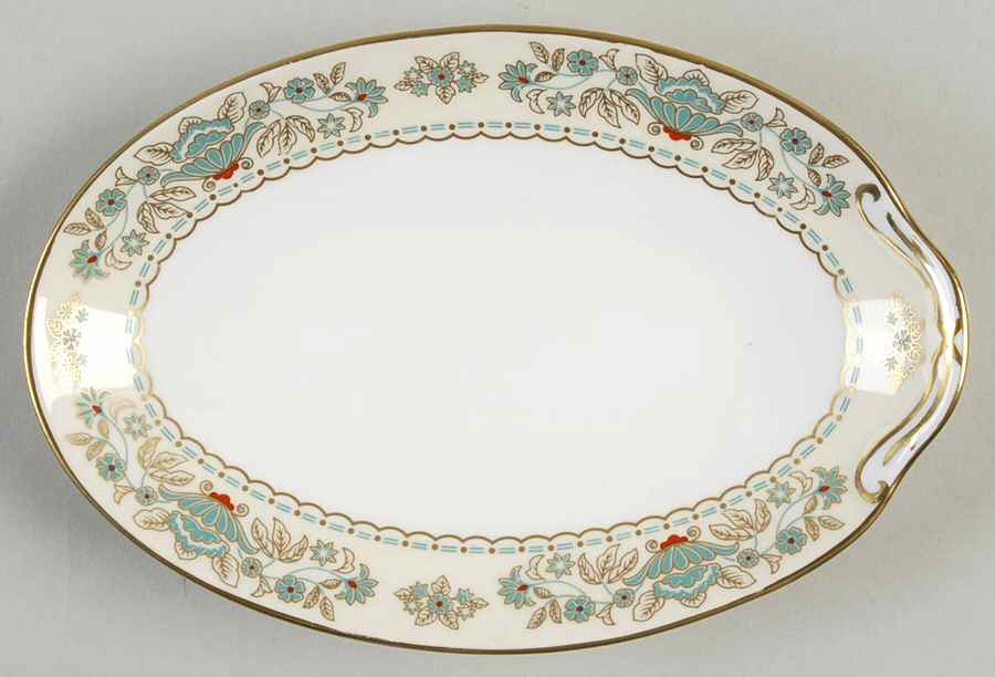 Tatton Hall Pickle Dish by John  Aynsley & Sons-1