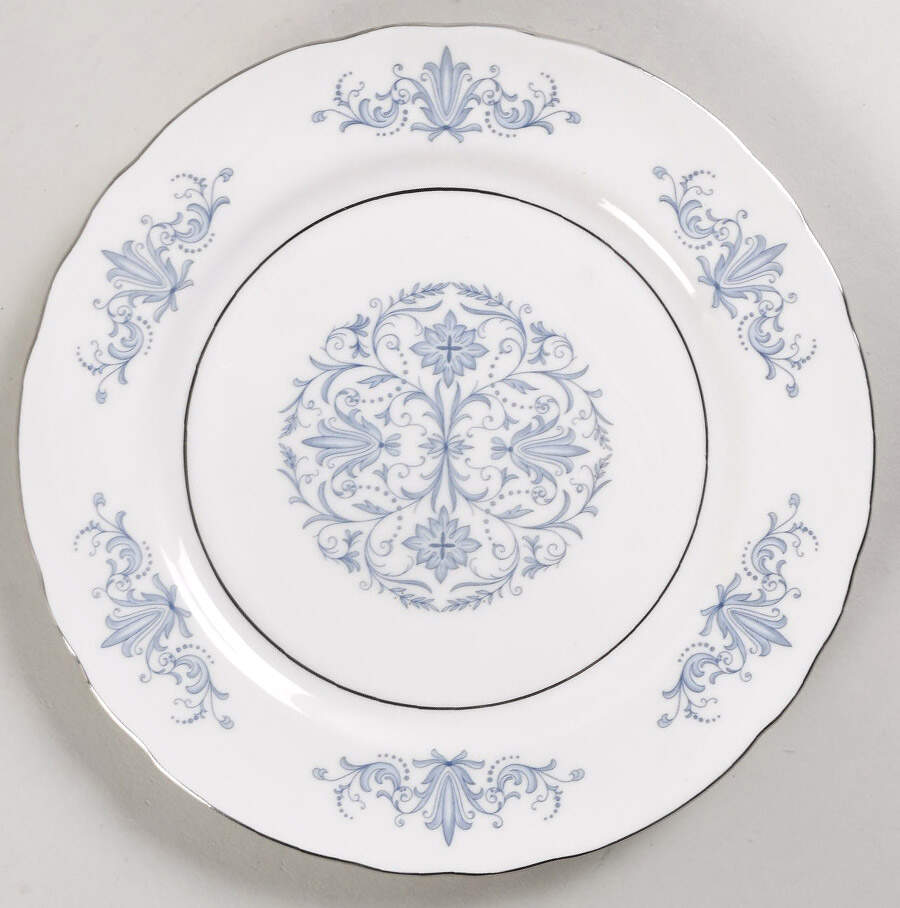 Venetian (Scalloped) Salad Plate by John  Aynsley & Sons-1