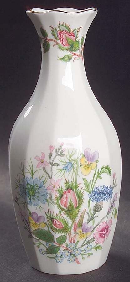 Wild Tudor 6" Vase by John  Aynsley & Sons-1