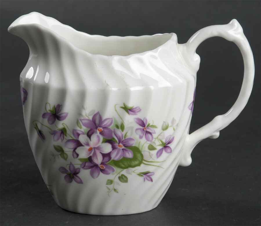 Wild Violets Creamer by John  Aynsley & Sons-1