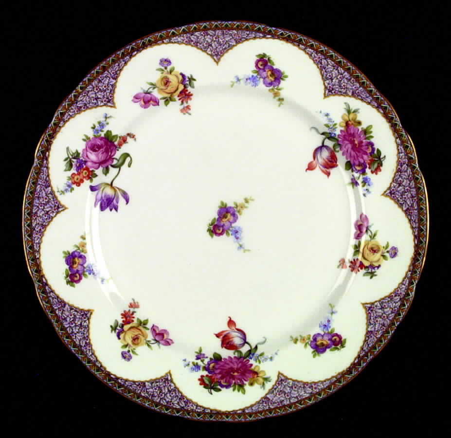 York Dinner Plate by John  Aynsley & Sons-1