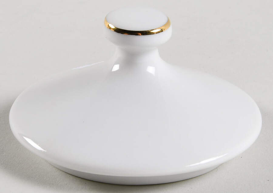 Christmas Holly (Porcelain) Lid for Sugar Bowl by All the Trimmings-1