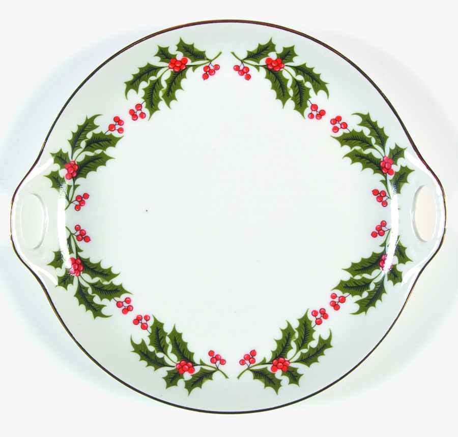 Christmas Holly (Porcelain) Relish by All the Trimmings-1