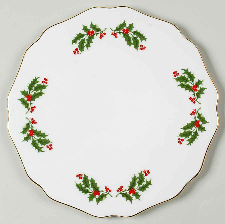 Christmas Holly (Porcelain) Trivet by All the Trimmings-1