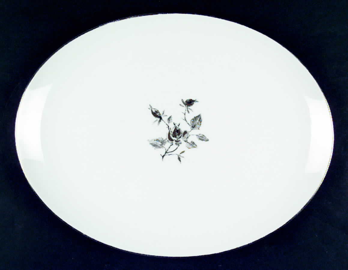 Brocade 16" Oval Serving Platter by ACI-1