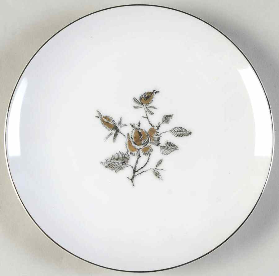 Brocade Bread & Butter Plate by ACI-1