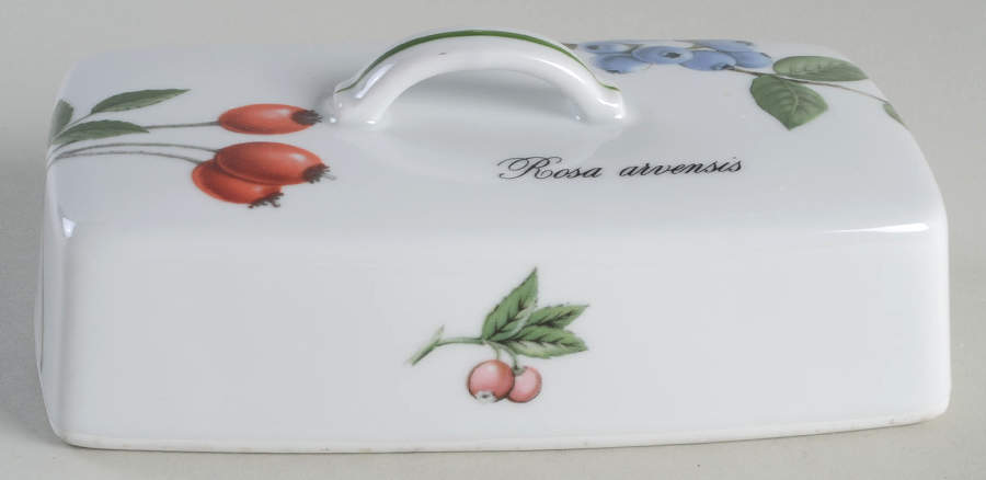 Elysian Gardens Lid for Rectangular Butter by Apilco-1