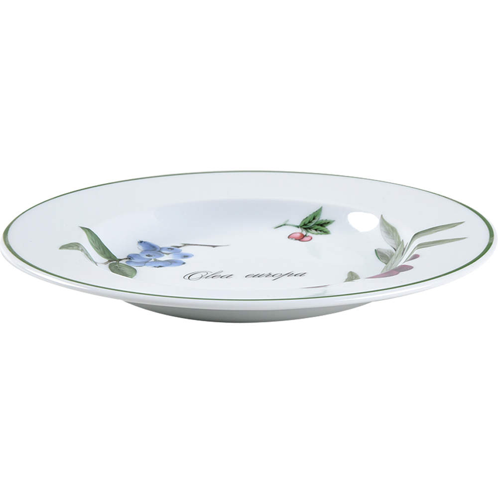 Elysian Gardens Large Rim Soup Bowl by Apilco-1