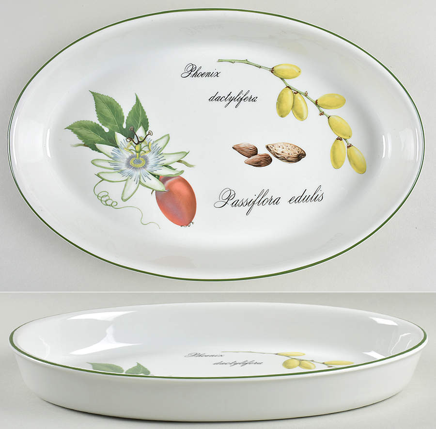 Elysian Gardens Large Fish Dish by Apilco-1