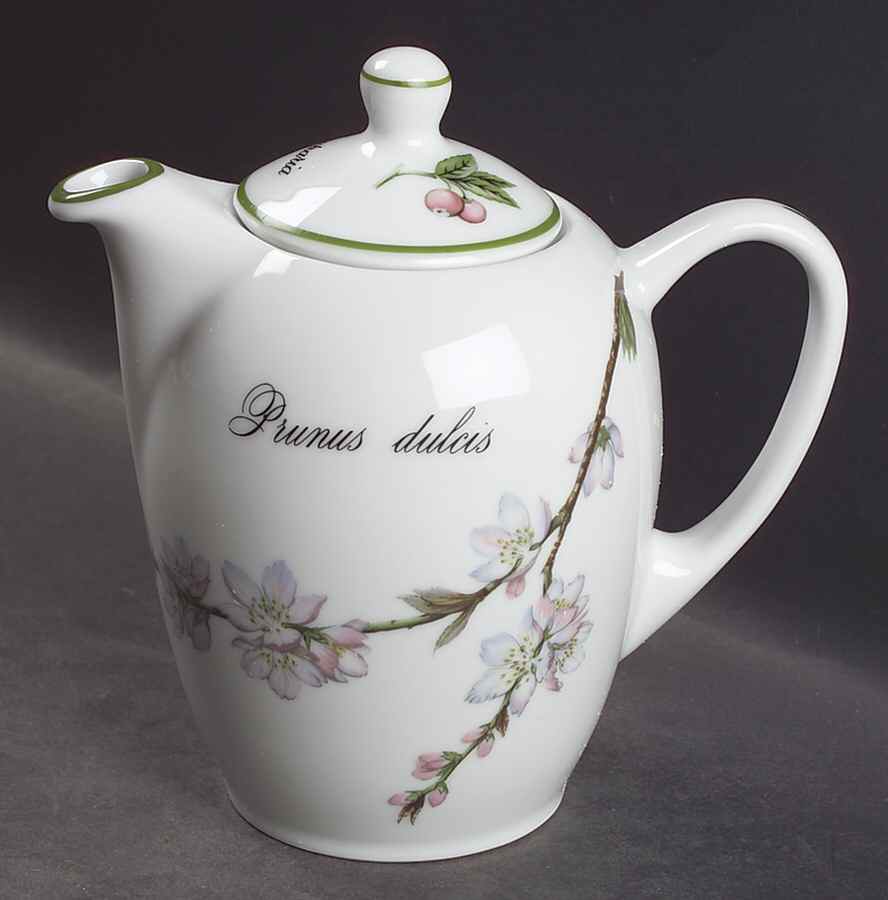 Elysian Gardens Coffee Pot & Lid by Apilco-1