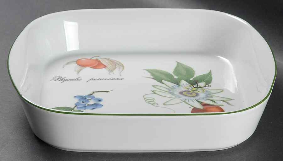 Elysian Gardens 11" Square Baker by Apilco-1