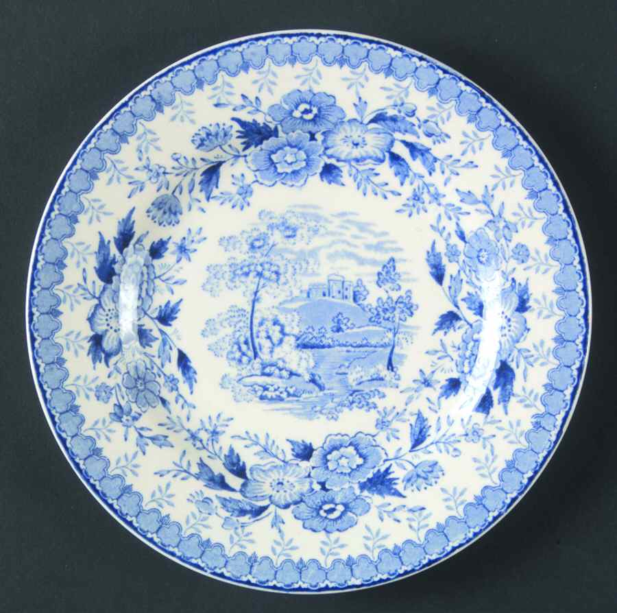 Woodland Blue Bread & Butter Plate by Aimcee-1