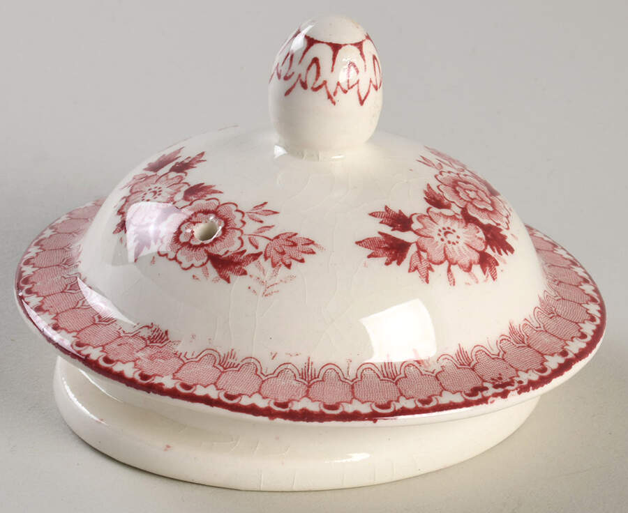Woodland Pink Lid for Teapot by Aimcee-1