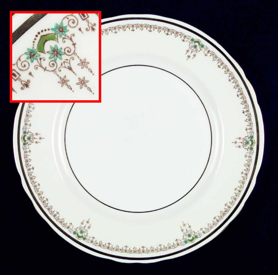 B4790 Dinner Plate by John  Aynsley & Sons-1