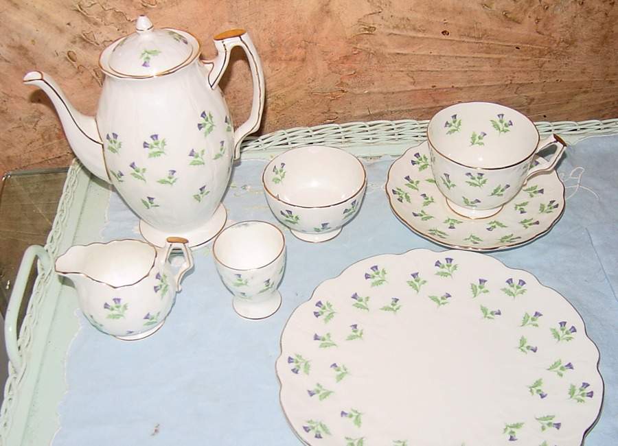 AYN33 Coffee Pot & Lid by John  Aynsley & Sons-1