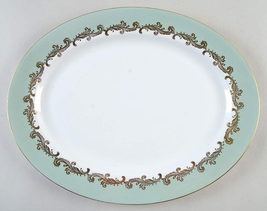 Sherwood 15" Oval Serving Platter by John  Aynsley & Sons-1