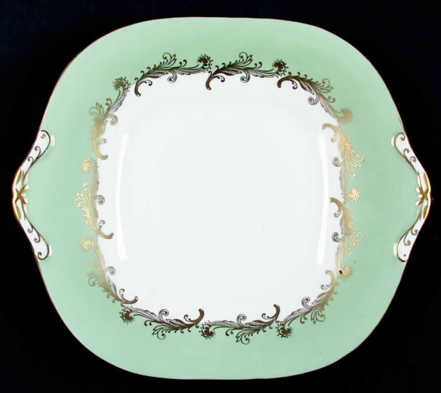 Sherwood Square Handled Cake Plate by John  Aynsley & Sons-1