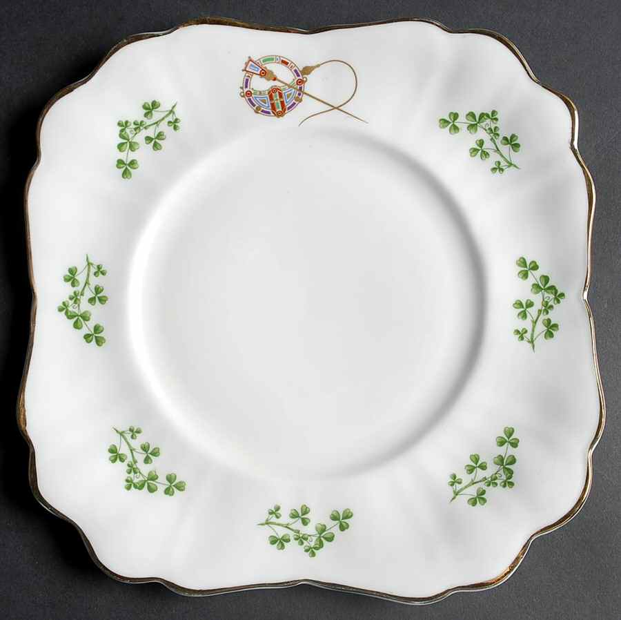 6270 Square Cake Plate by Arklow-1