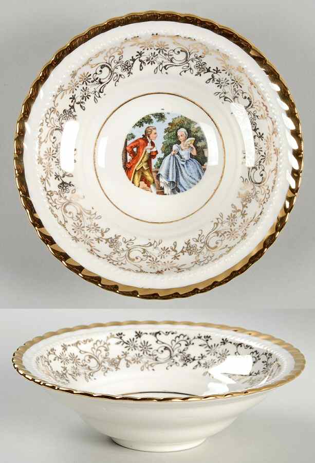 ATS17 Rim Fruit/Dessert (Sauce) Bowl by Atlas China (NY)-1