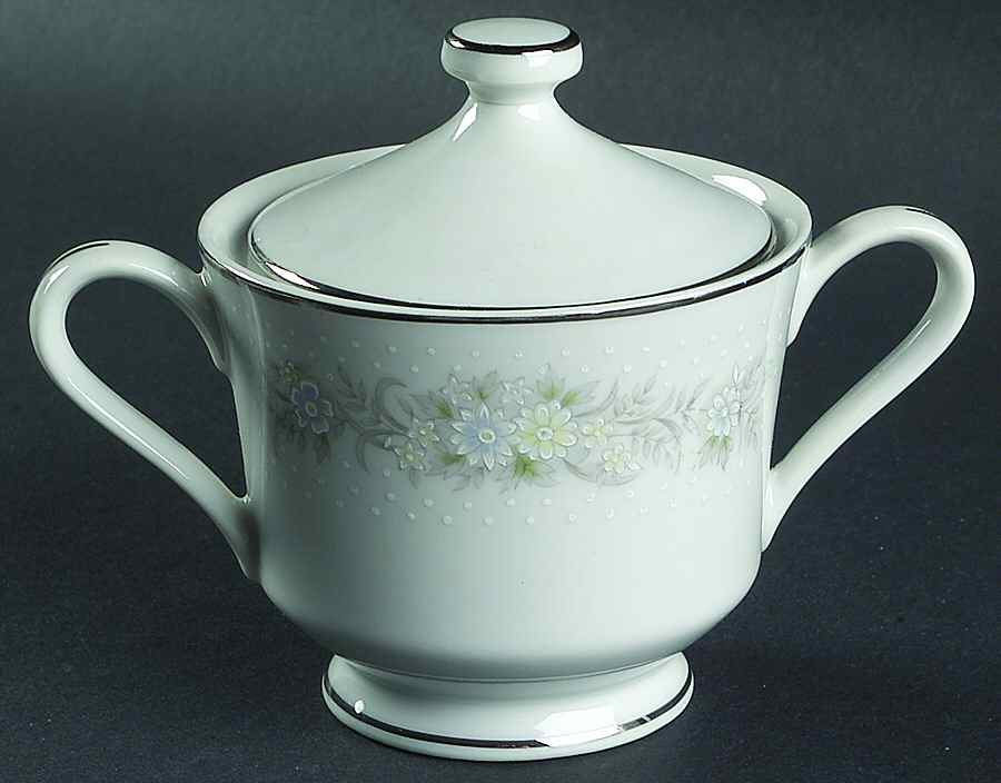 La Petite Fleur Sugar Bowl & Lid by Ambiance-1