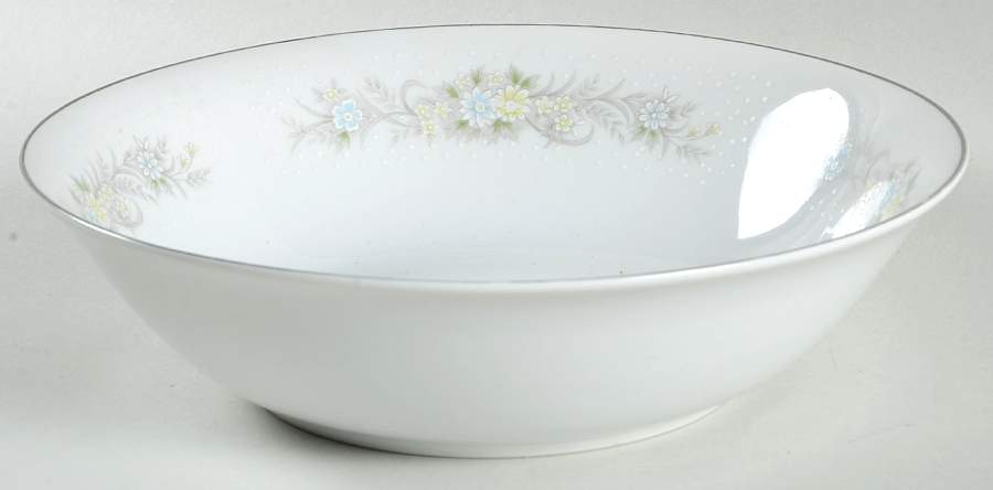 La Petite Fleur 9" Round Vegetable Bowl by Ambiance-1