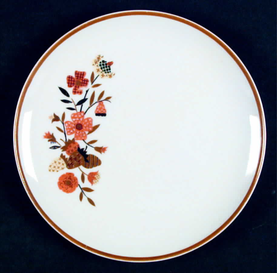 Calico Salad Plate by Amcrest-1