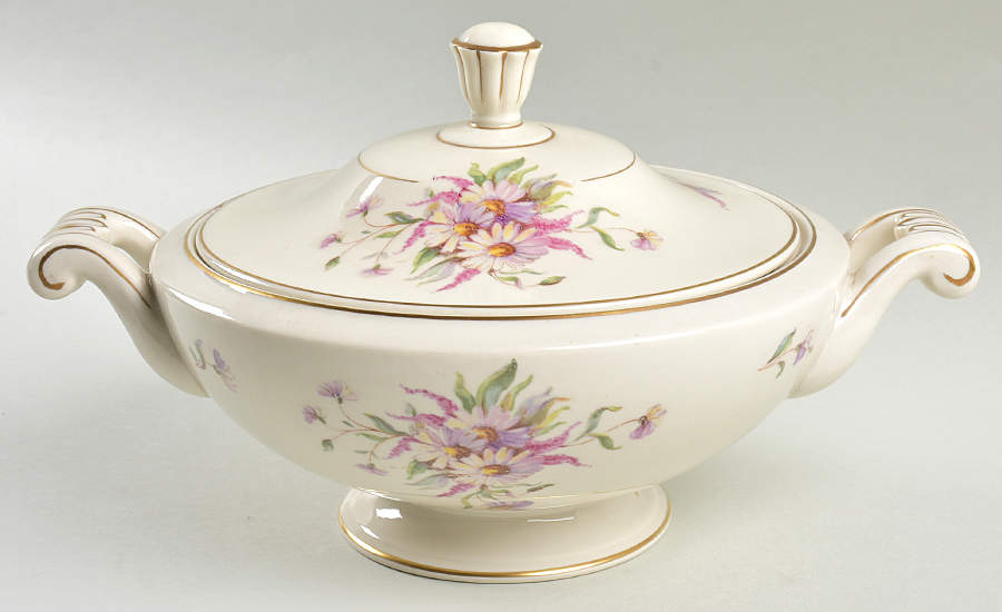ARA42 Round Covered Vegetable by Arabia of Finland-1