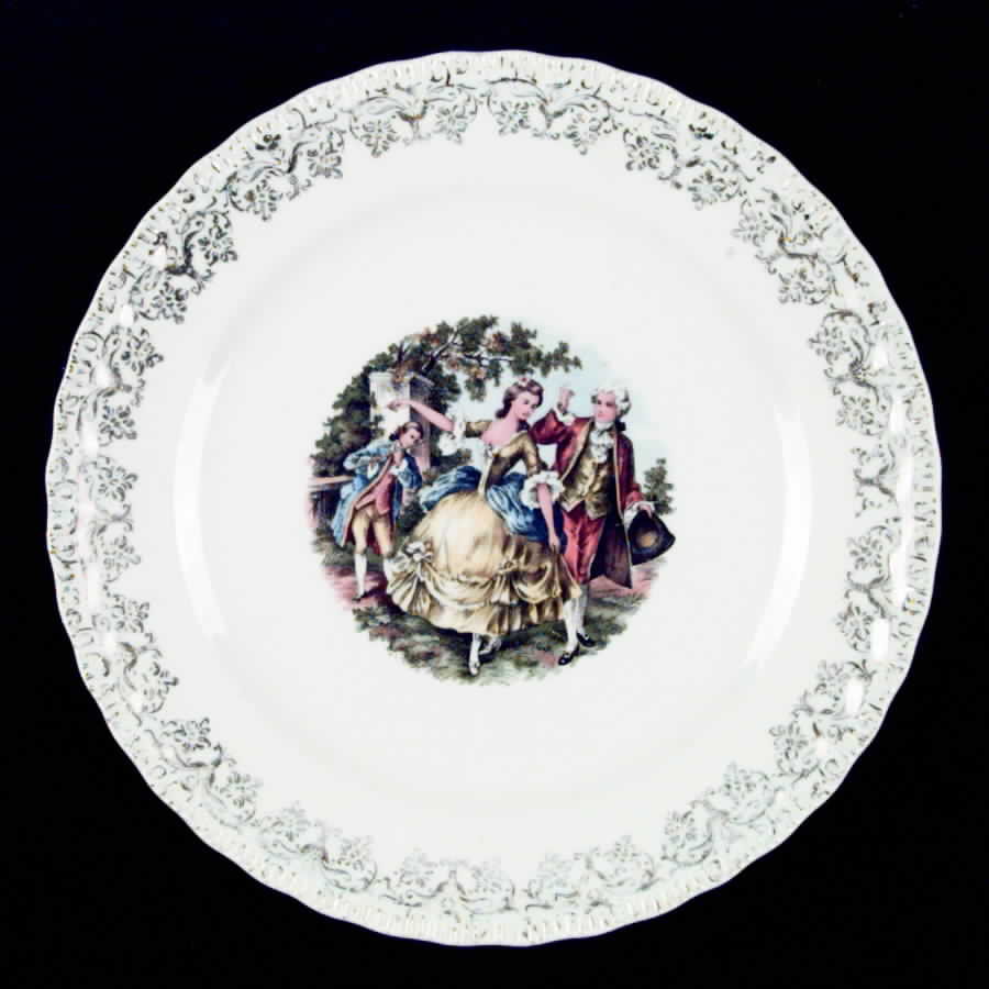 Old English Dinner Plate by S Alexander-1