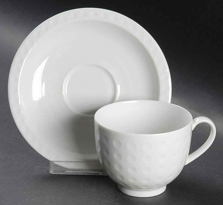 Alpha Flat Cup & Saucer Set by Arzberg-1