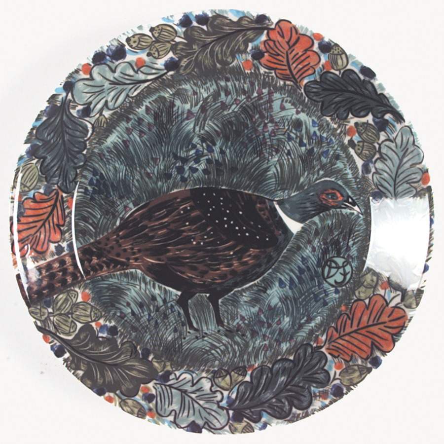 Hubertus Dinner Plate by Arabia of Finland-1